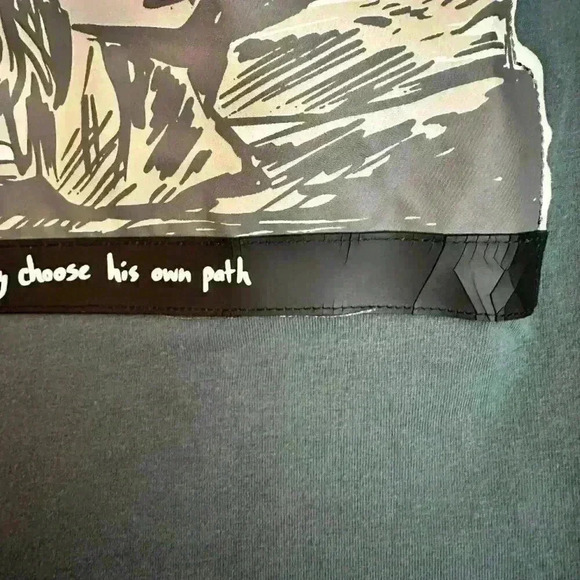 Star Wars Womens Sz 1X Gray Ahsoka Tano Grogu Disney Parks Concept - Picture 4 of 7